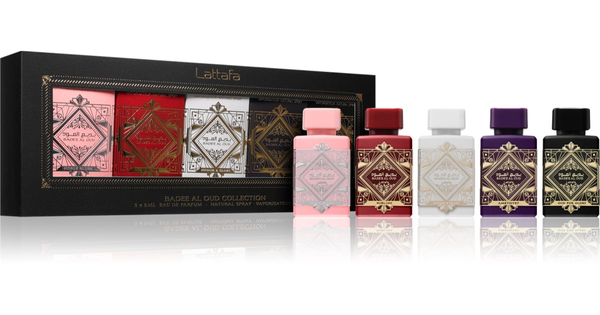 Pack Badee Al Oud Lattafa (5ml)