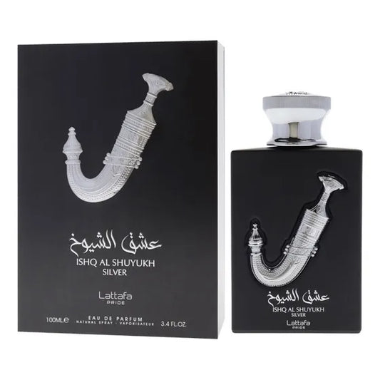 Lattafa Eshq al Shuyukh Silver Eau de Parfum 100ml
